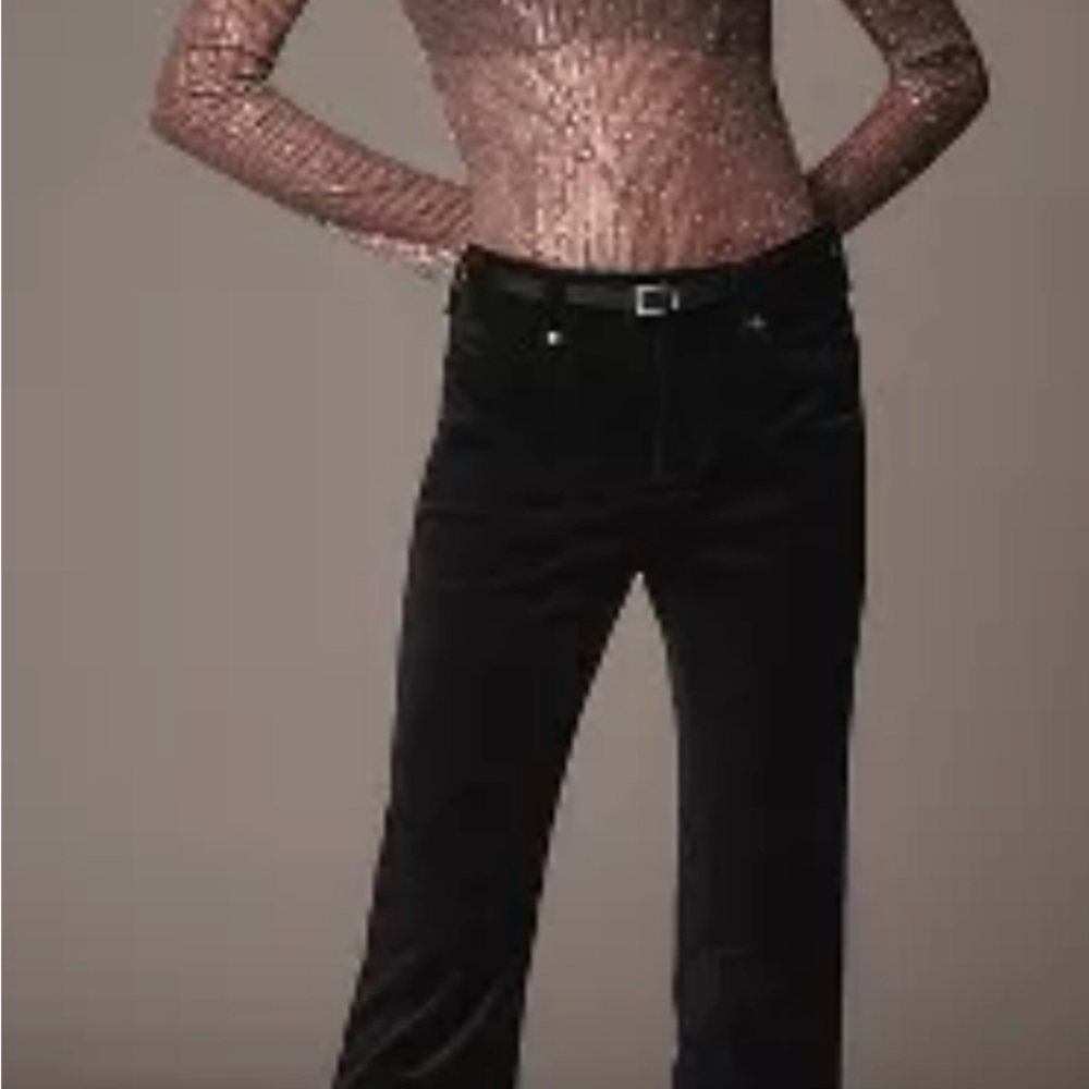 Pilcro Black Flare Pants